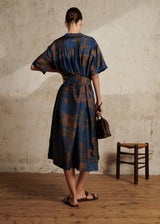 SOEUR Thailand Silk Maxi Dress