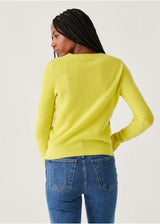 WHITE + WARREN Cashmere Waffle Henley Sweater